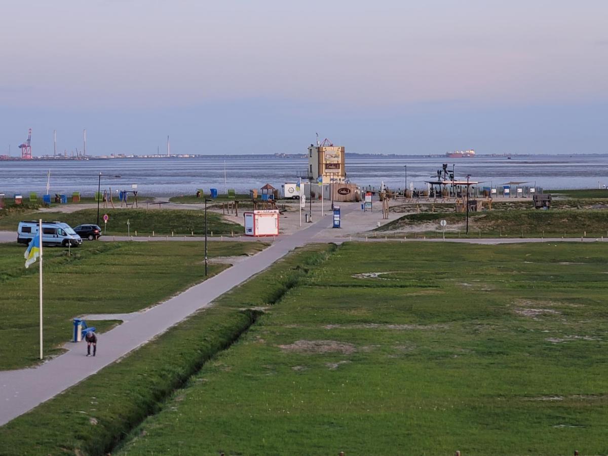 Ferienhaus Möwennest 18, Butjadingen Tossens, Sauna, Strandkorb, Nordsee, 97qm Exterior foto
