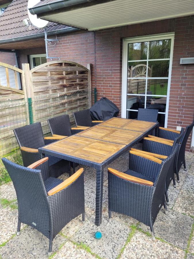 Ferienhaus Möwennest 18, Butjadingen Tossens, Sauna, Strandkorb, Nordsee, 97qm Exterior foto