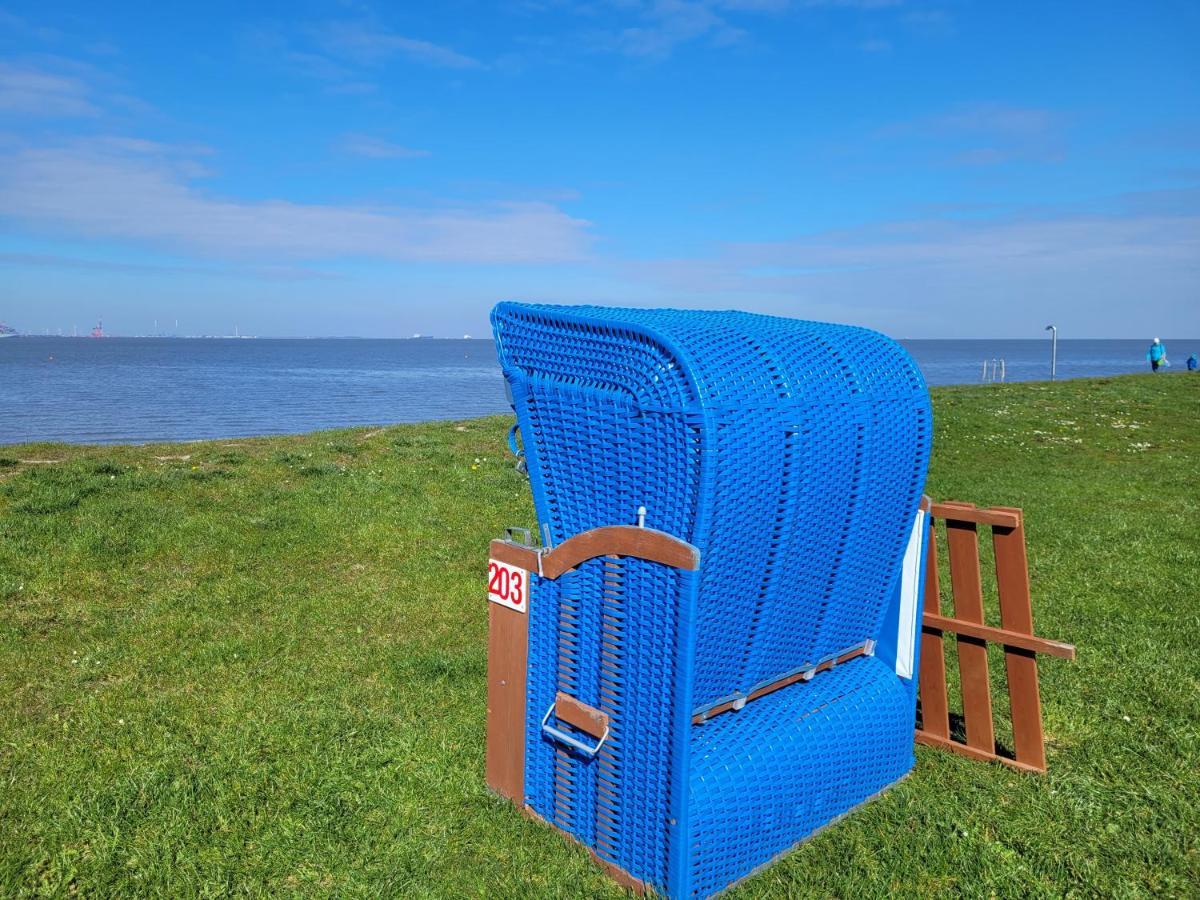 Ferienhaus Möwennest 18, Butjadingen Tossens, Sauna, Strandkorb, Nordsee, 97qm Exterior foto
