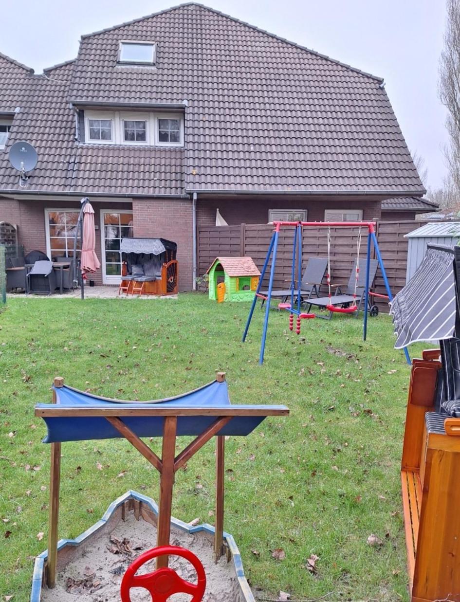 Ferienhaus Möwennest 18, Butjadingen Tossens, Sauna, Strandkorb, Nordsee, 97qm Exterior foto