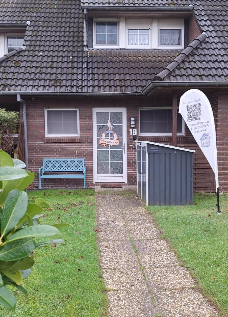 Ferienhaus Möwennest 18, Butjadingen Tossens, Sauna, Strandkorb, Nordsee, 97qm Exterior foto