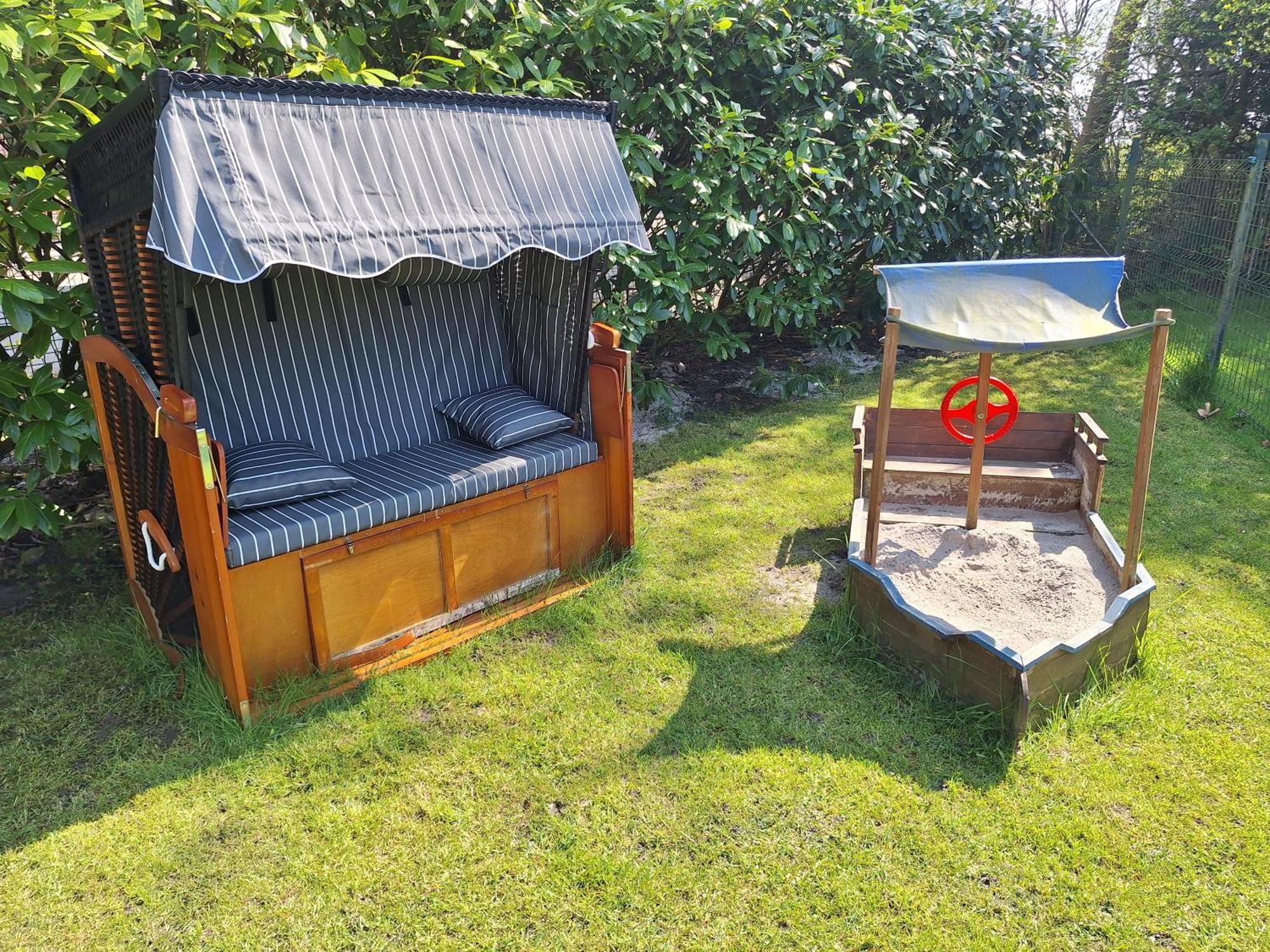 Ferienhaus Möwennest 18, Butjadingen Tossens, Sauna, Strandkorb, Nordsee, 97qm Exterior foto