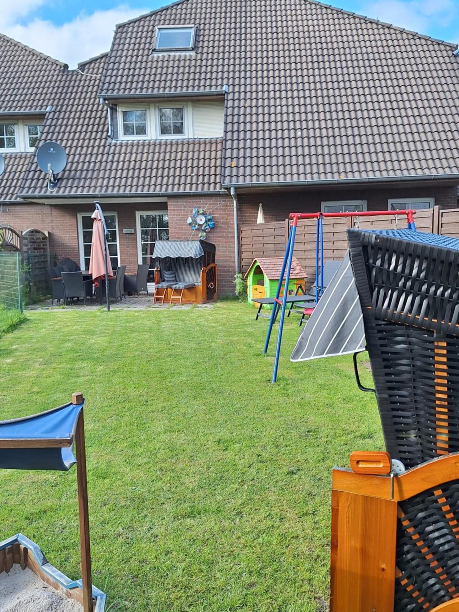 Ferienhaus Möwennest 18, Butjadingen Tossens, Sauna, Strandkorb, Nordsee, 97qm Exterior foto